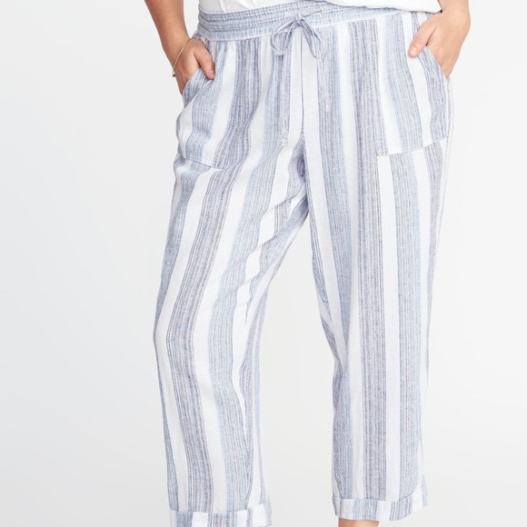 old navy striped pants
